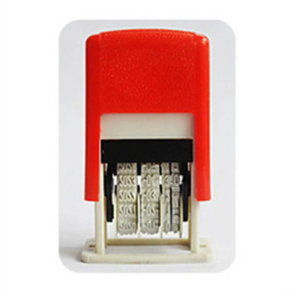 Adjustable Self-Inking Date Stamp - 4mm DIY Wheel Stamp