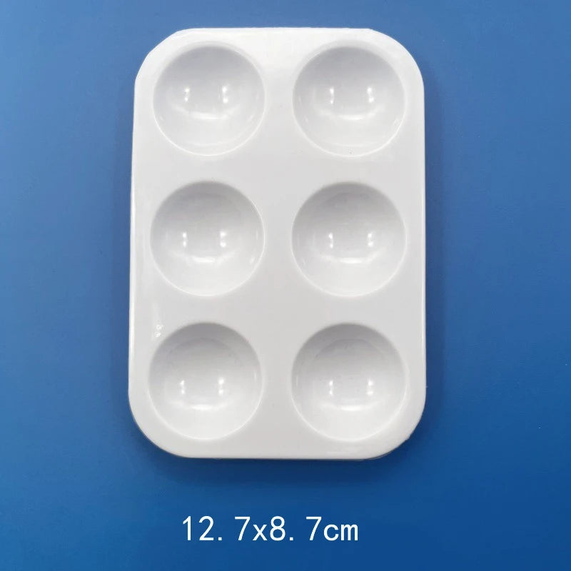 Reusable Plastic Paint Palette - Easy Clean Paint Tray