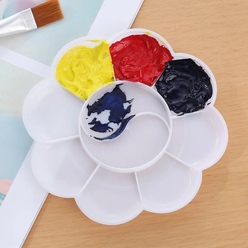 Reusable Plastic Paint Palette - Easy Clean Paint Tray