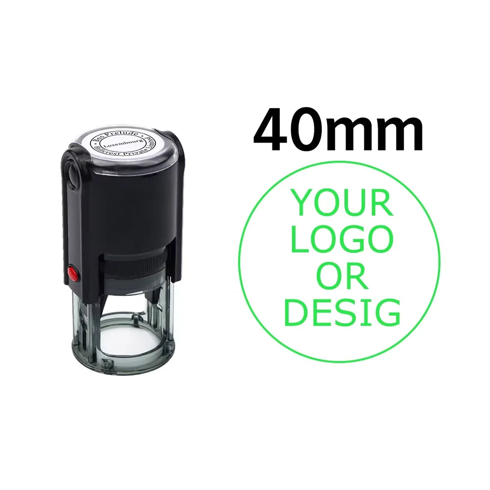 Custom Personalized Self-Inking Stamp - Name, Logo & Signature