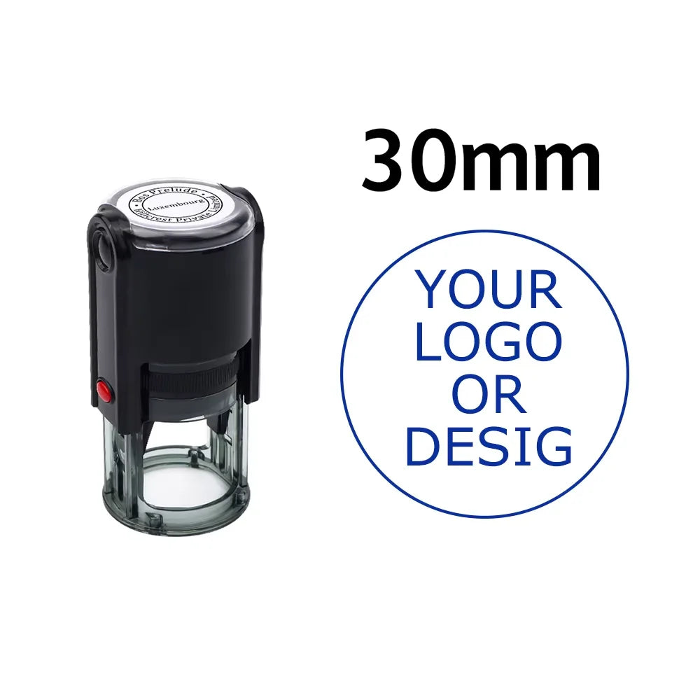 Custom Personalized Self-Inking Stamp - Name, Logo & Signature