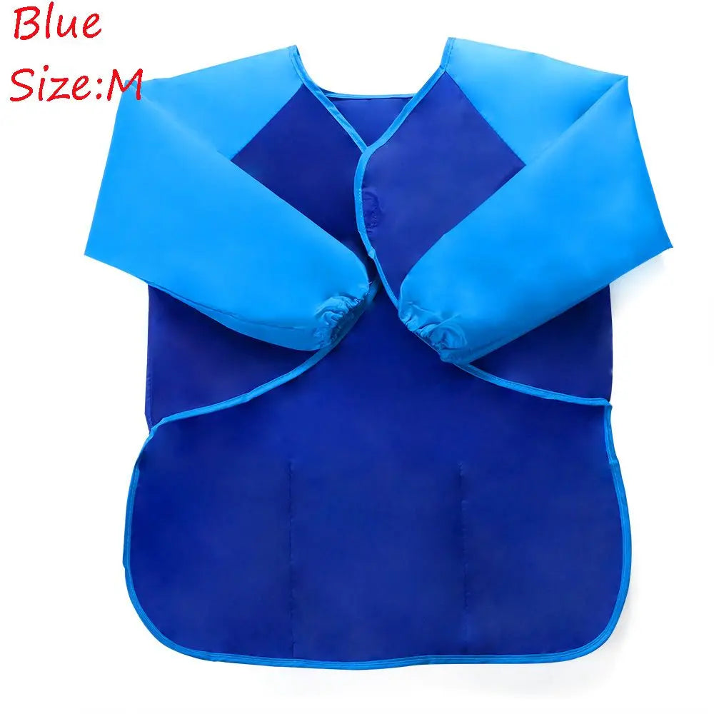 Kids Waterproof Long Sleeve Art Apron - Ages 3-8