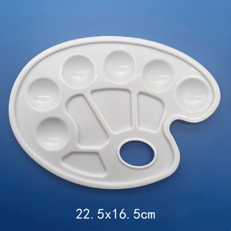 Reusable Plastic Paint Palette - Easy Clean Paint Tray