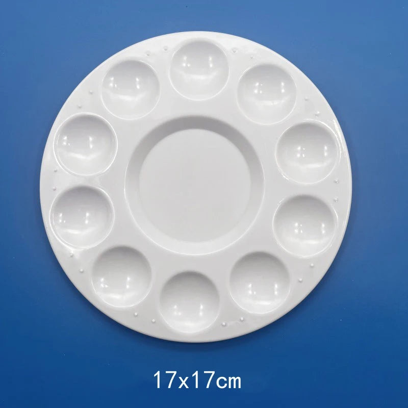 Reusable Plastic Paint Palette - Easy Clean Paint Tray
