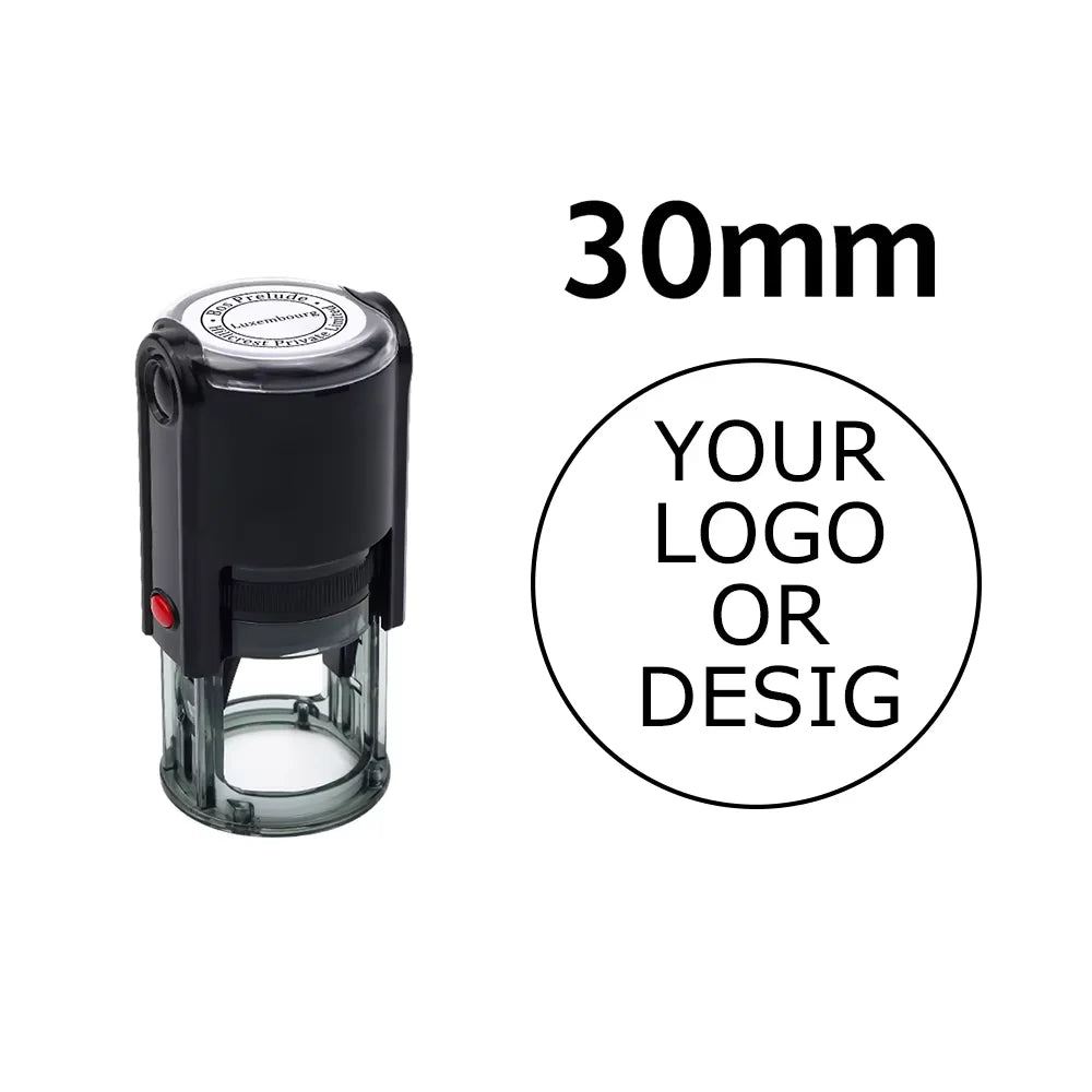 Custom Personalized Self-Inking Stamp - Name, Logo & Signature