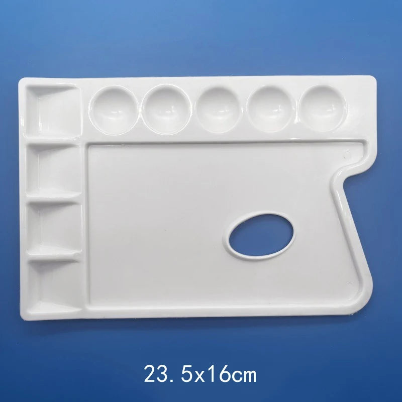 Reusable Plastic Paint Palette - Easy Clean Paint Tray