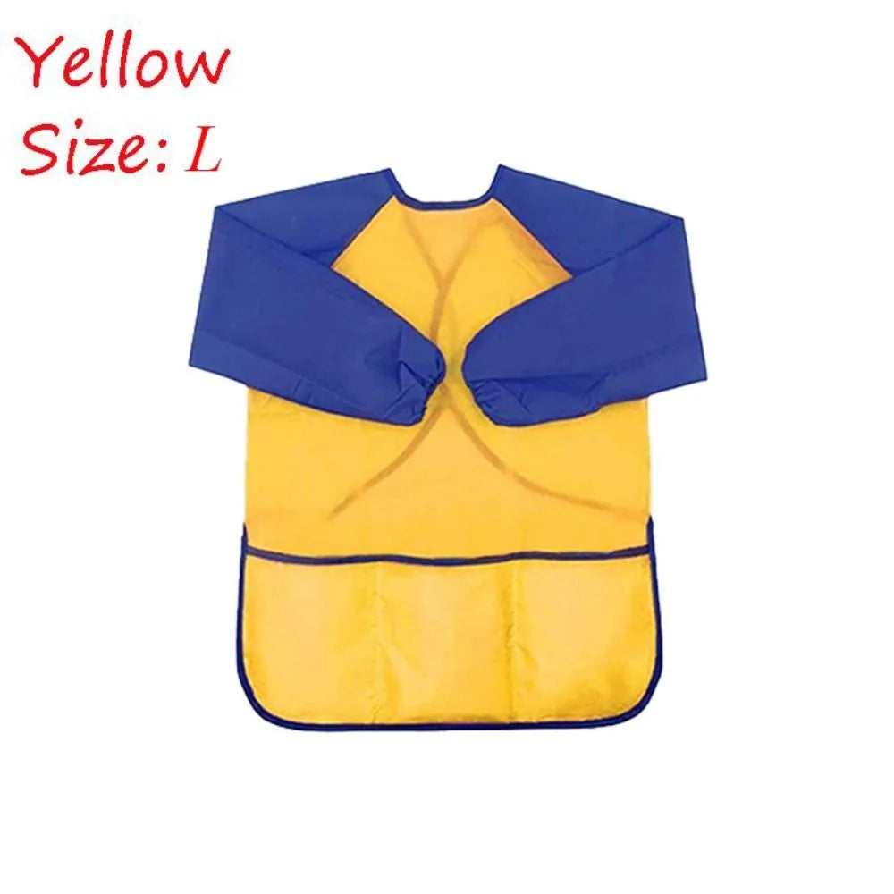 Kids Waterproof Long Sleeve Art Apron - Ages 3-8