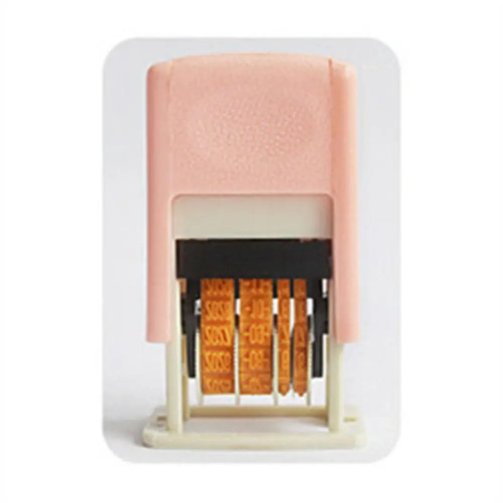 Adjustable Self-Inking Date Stamp - 4mm DIY Wheel Stamp