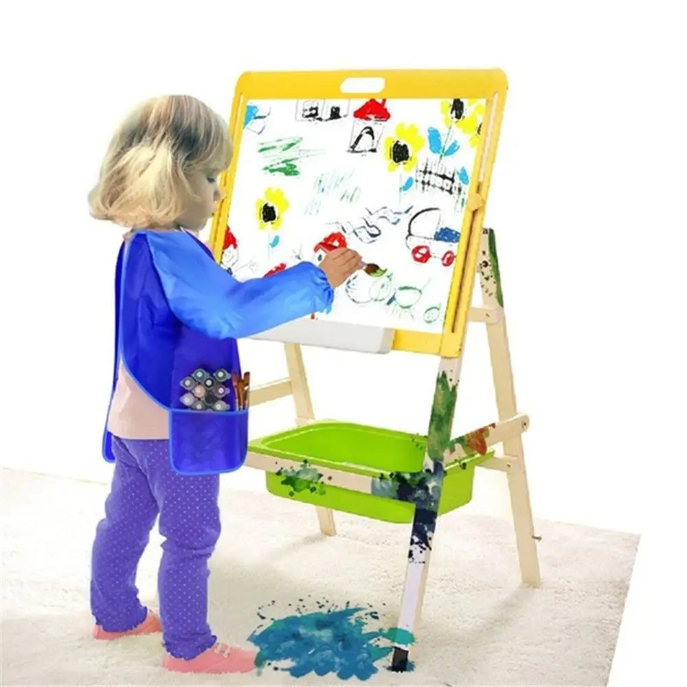 Kids Waterproof Long Sleeve Art Apron - Ages 3-8
