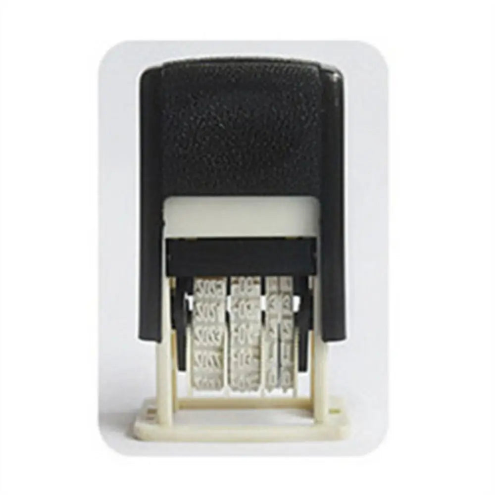 Adjustable Self-Inking Date Stamp - 4mm DIY Wheel Stamp