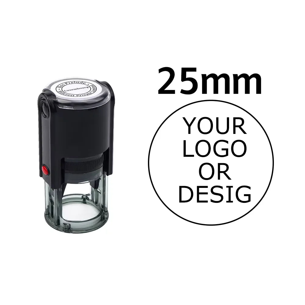 Custom Personalized Self-Inking Stamp - Name, Logo & Signature