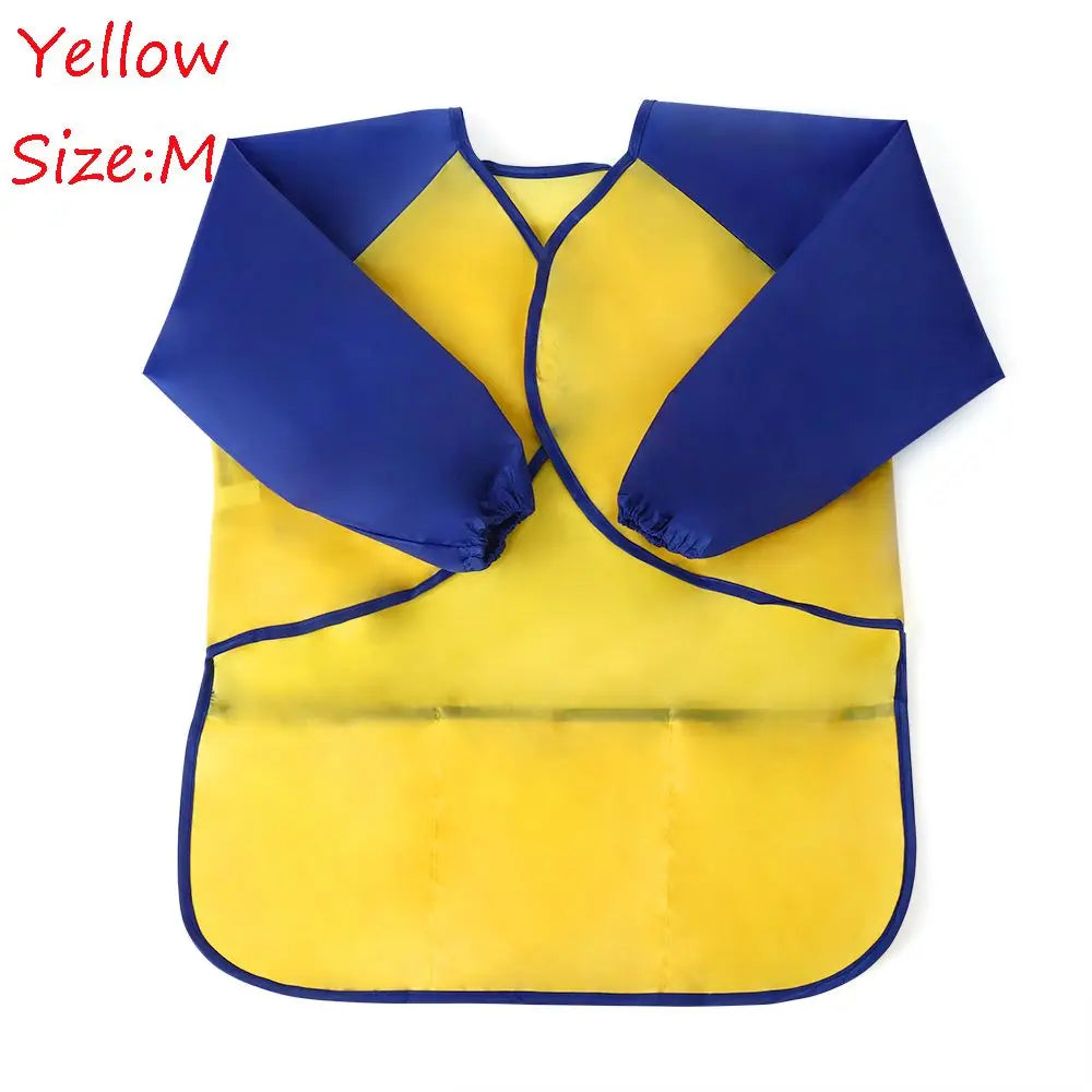 Kids Waterproof Long Sleeve Art Apron - Ages 3-8