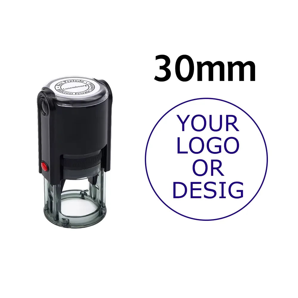 Custom Personalized Self-Inking Stamp - Name, Logo & Signature
