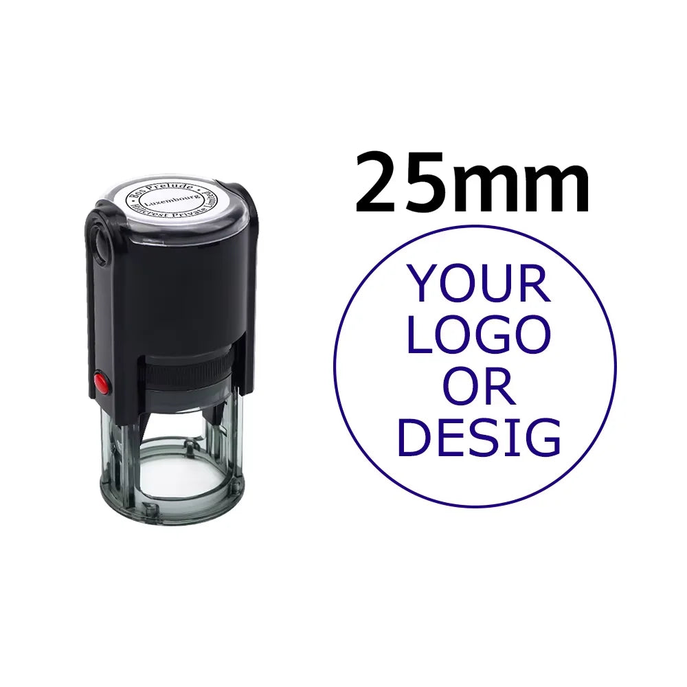 Custom Personalized Self-Inking Stamp - Name, Logo & Signature