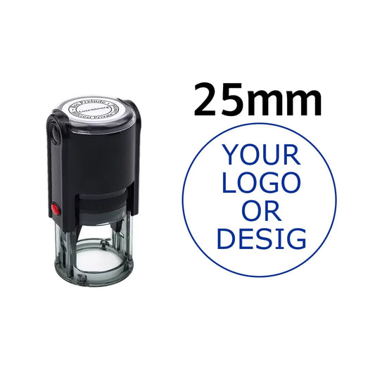 Custom Personalized Self-Inking Stamp - Name, Logo & Signature